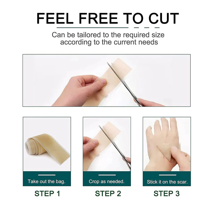 SILICONE SCAR TAPE