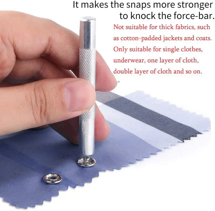 Versatile Metal Snap Kit