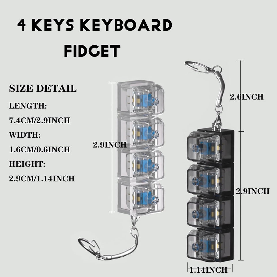 Fidget Keys™ Fidget Keychain
