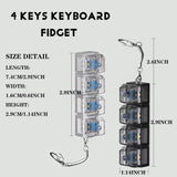 Fidget Keys™ Fidget Keychain