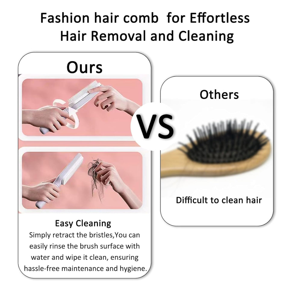 Self Cleaning Hair Brush