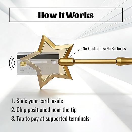 #1 Fairy Wand Credit Card Holder
