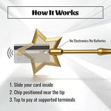 #1 Fairy Wand Credit Card Holder