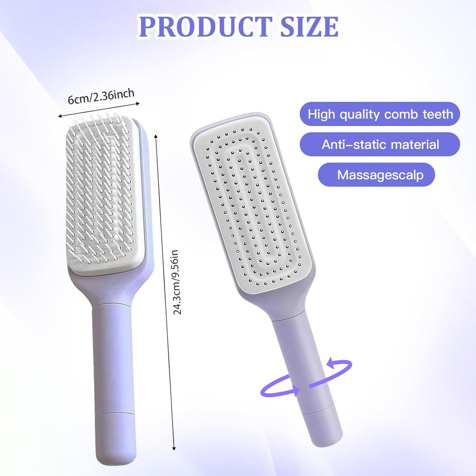 Self Cleaning Hair Brush