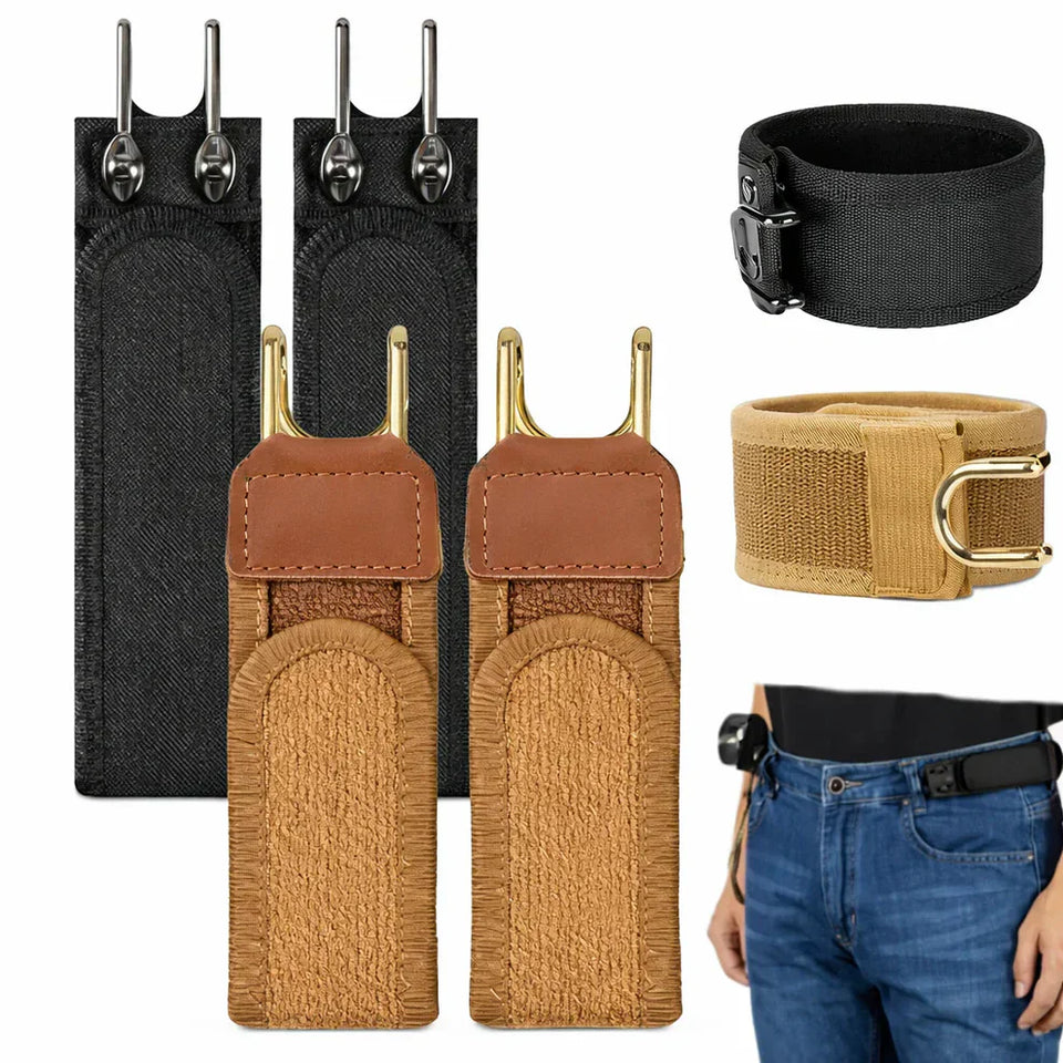 Invisible Buckle Free Belt
