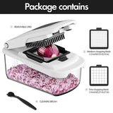 Multifunctional Vegetable Chopper With Container