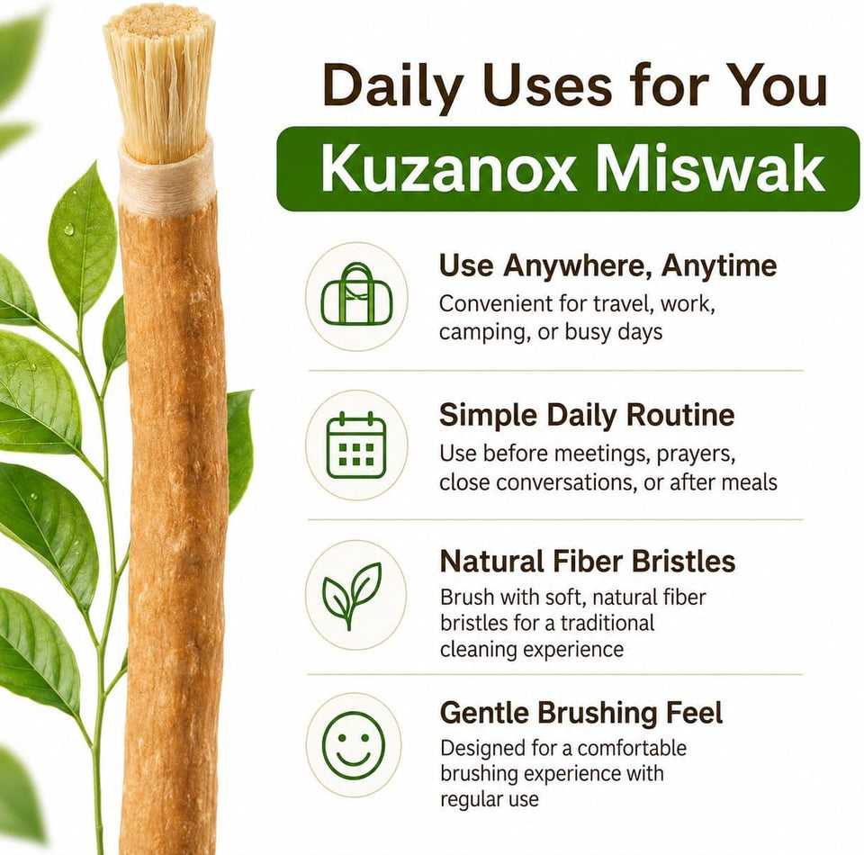 Natural Miswak Sticks