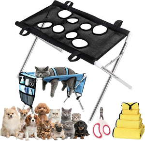 Foldable Pet Grooming Hammock