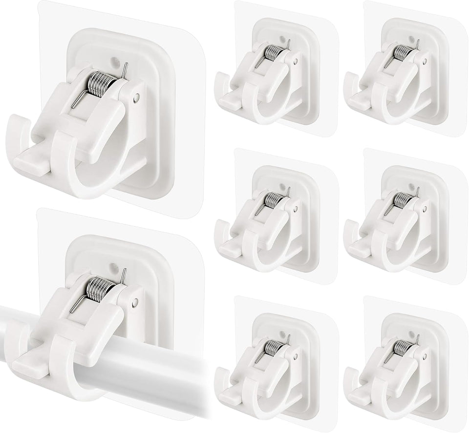 No Drill Self Adhesive Curtain Rod Brackets