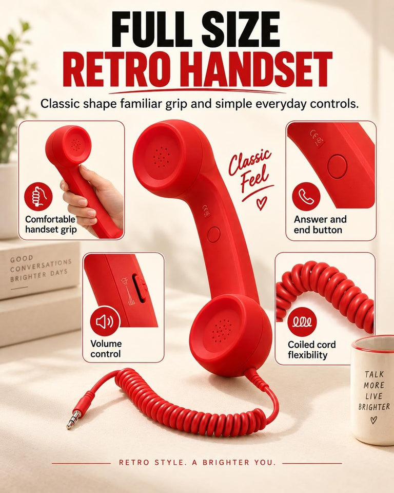 RetroStyle Smartphone Handset