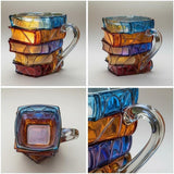 Painted Book Mug