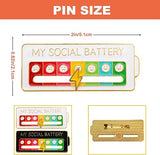 VibeMeter™ Social Battery Pin