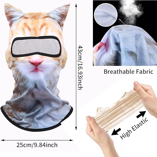 3D Animal Face Ski Balaclava
