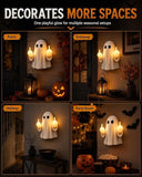 Halloween Ghost Middle Finger Glow Night Light