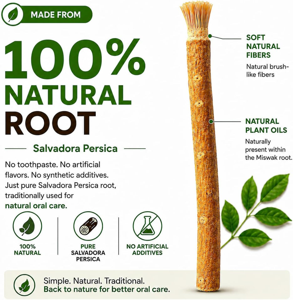 Natural Miswak Sticks