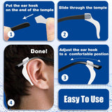 Eyeglasses Ear Hooks  (3 pair )