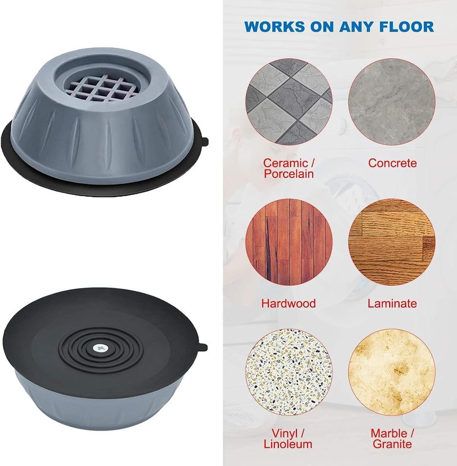 Anti-Vibration Washer Pads (4-Pack)