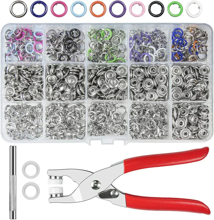 Versatile Metal Snap Kit