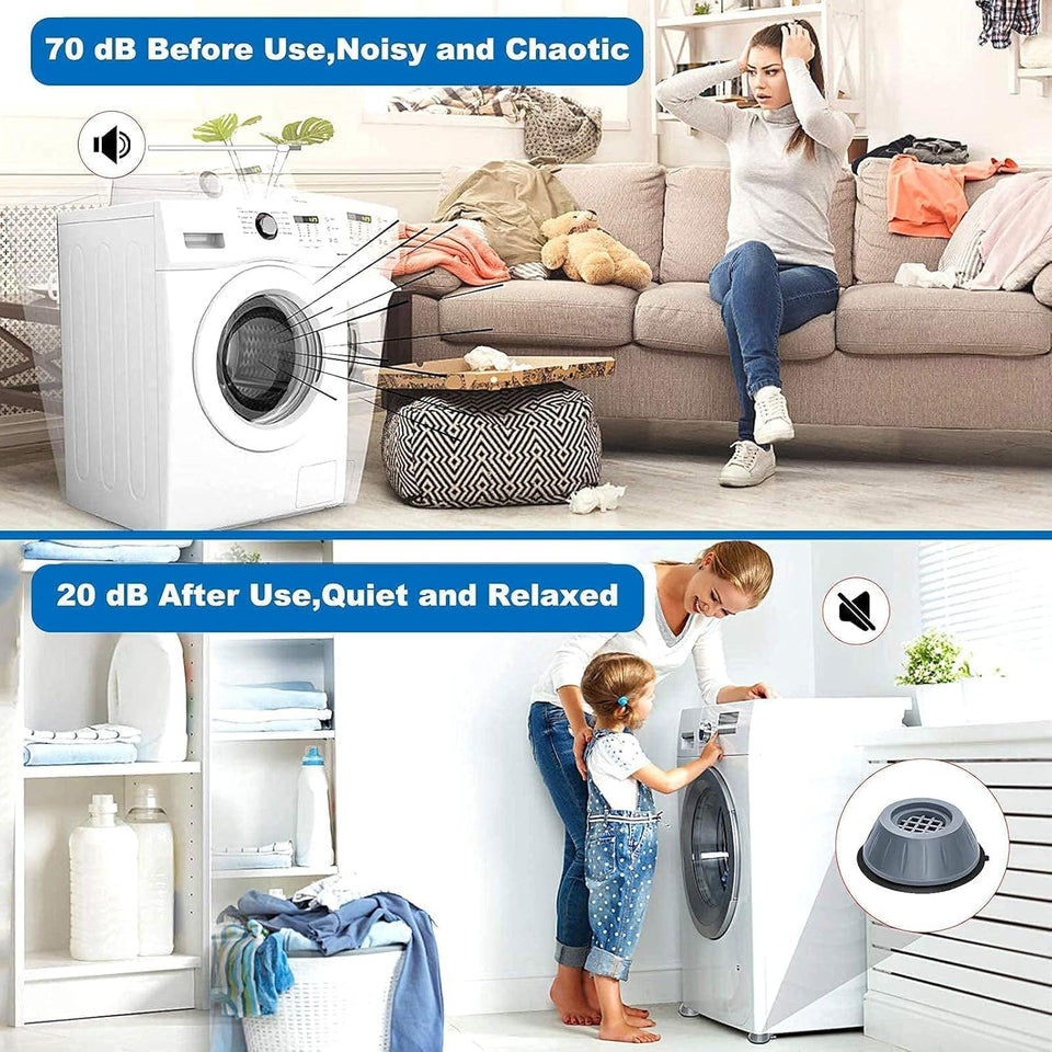 Anti-Vibration Washer Pads (4-Pack)