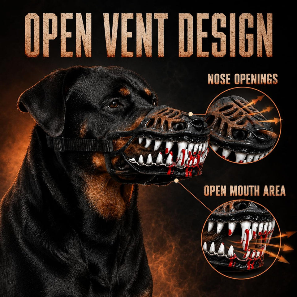 Scary Monster Dog Muzzle