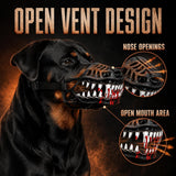 Scary Monster Dog Muzzle