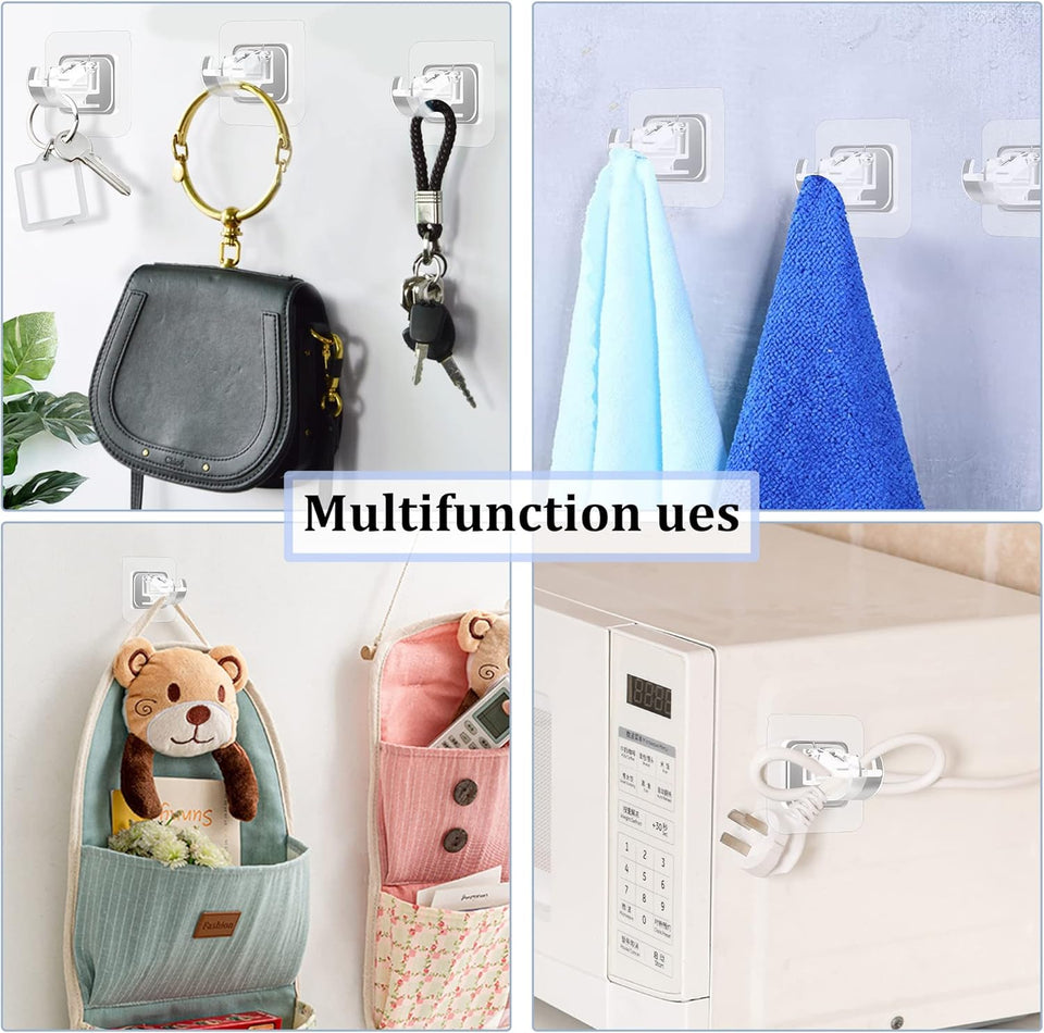 No Drill Self Adhesive Curtain Rod Brackets