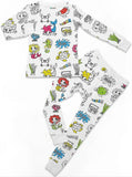 Kids Coloring Pajamas set