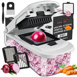 Multifunctional Vegetable Chopper With Container