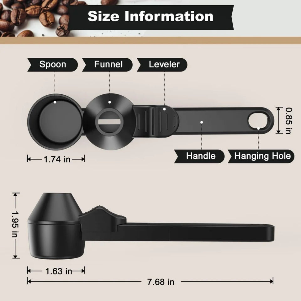 Coffee Measuring Funnel Spoon