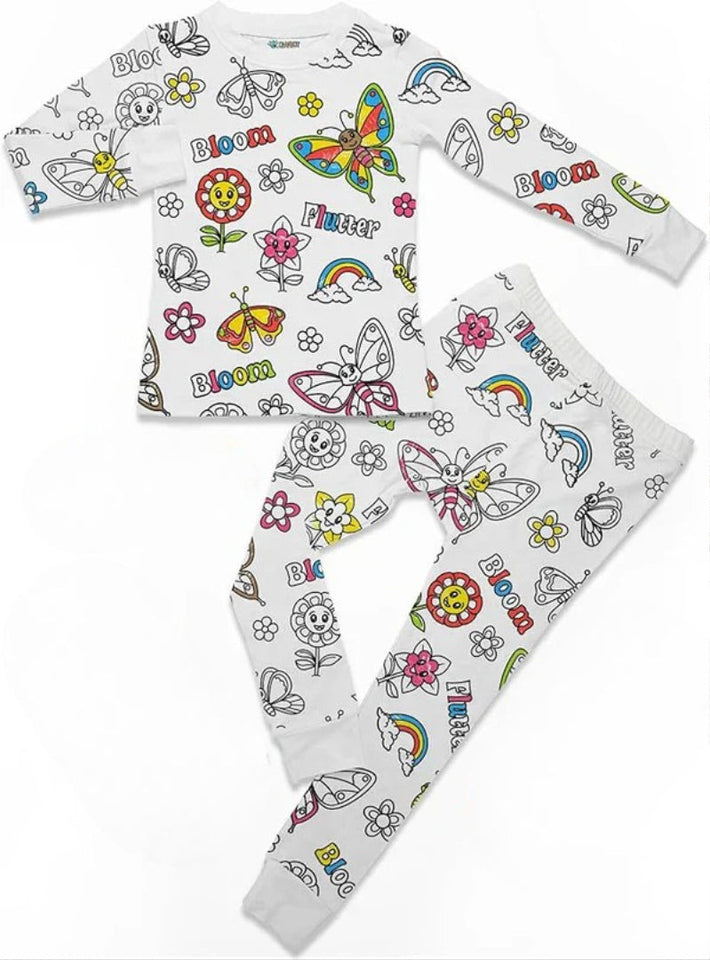 Kids Coloring Pajamas set