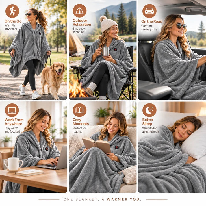 CozyHeat Wrap Blanket