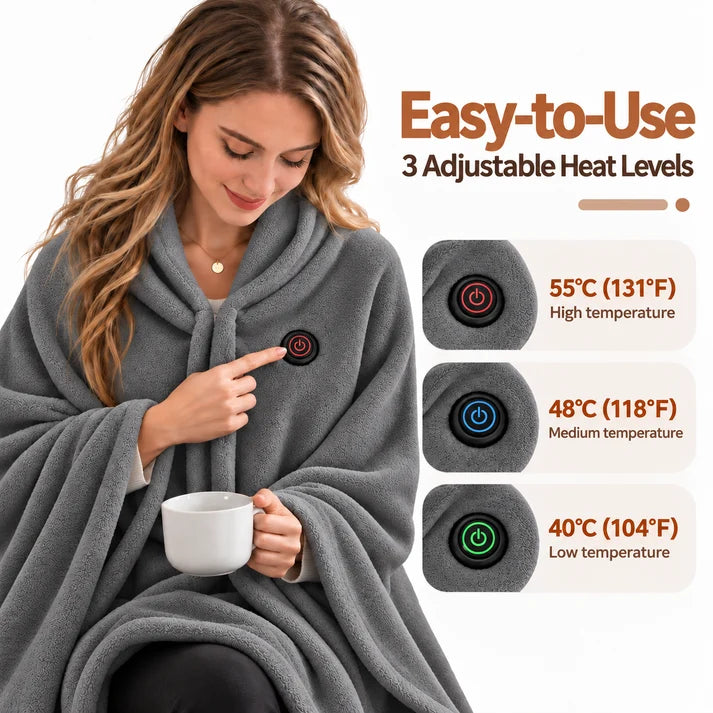 CozyHeat Wrap Blanket