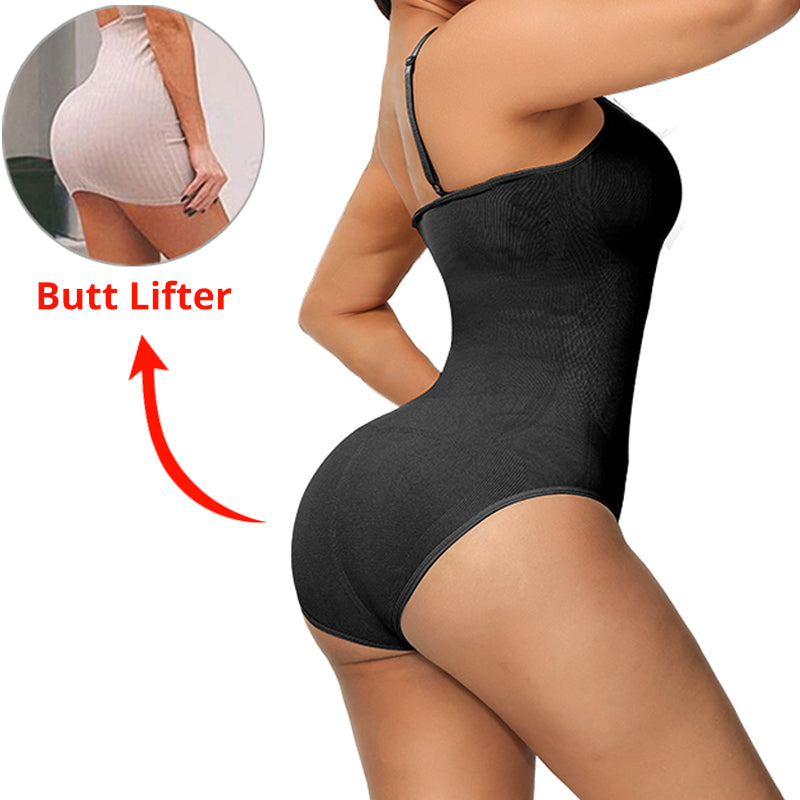 Slimming V-Neck Bodysuit