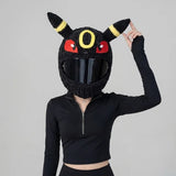Plush Crochet Motorcycle Helmet Cover