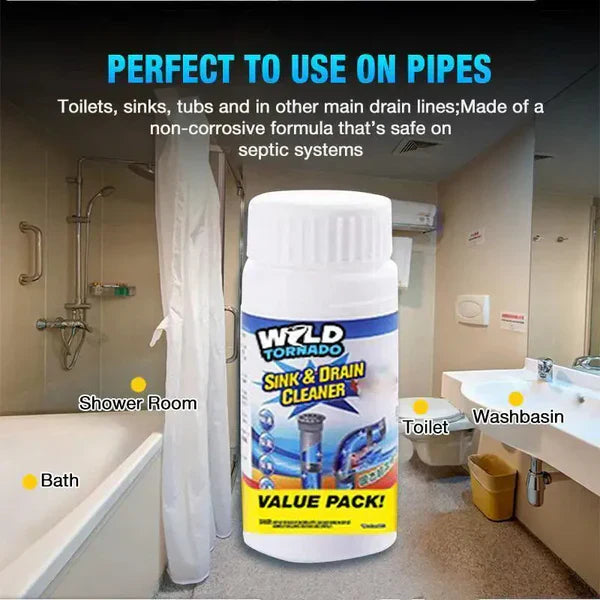 Powerful Sink & Drain Cleaner Powder