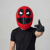 Plush Crochet Motorcycle Helmet Cover