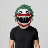 Plush Crochet Motorcycle Helmet Cover