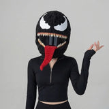 Plush Crochet Motorcycle Helmet Cover