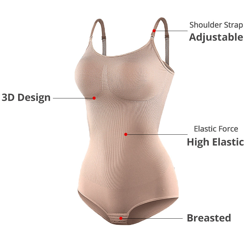 Slimming V-Neck Bodysuit