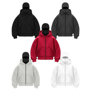 T-H-E Zipped Hoodie (unisex)