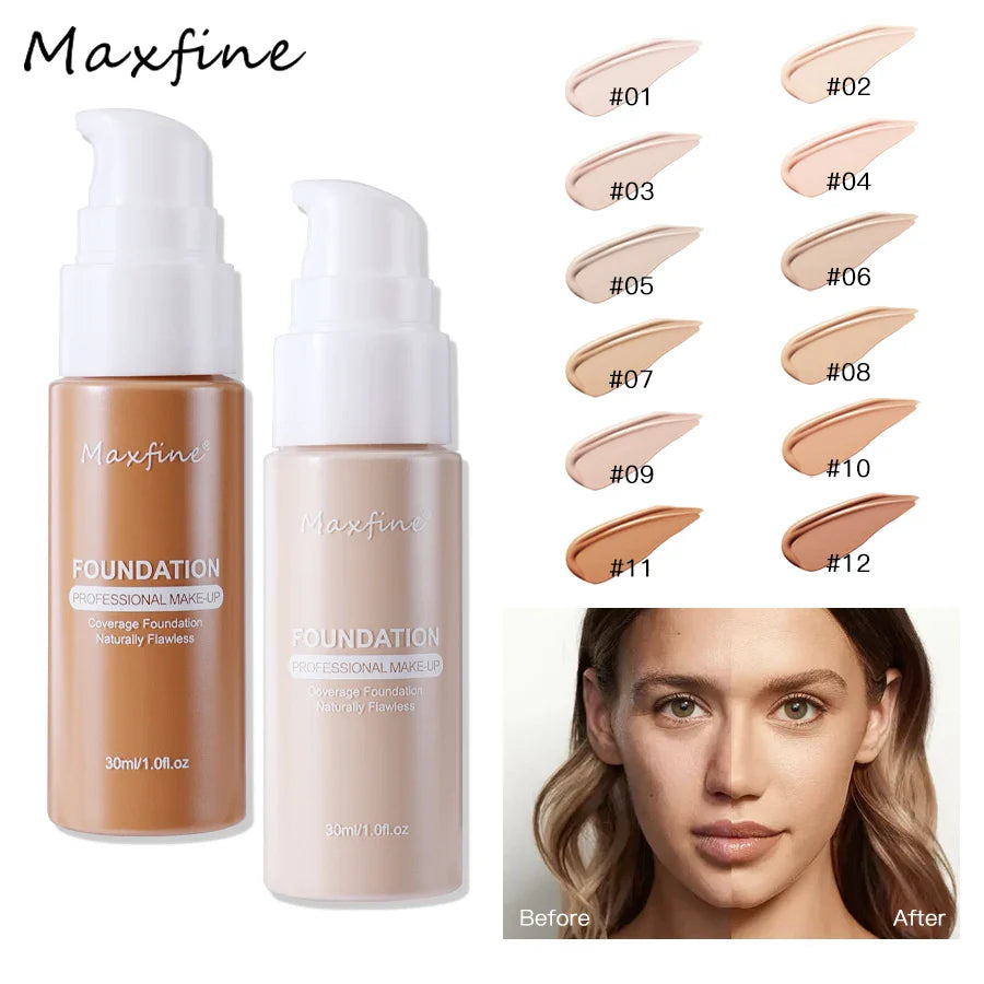 12 Shades liquid Foundation