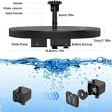 Solar Water Fountain