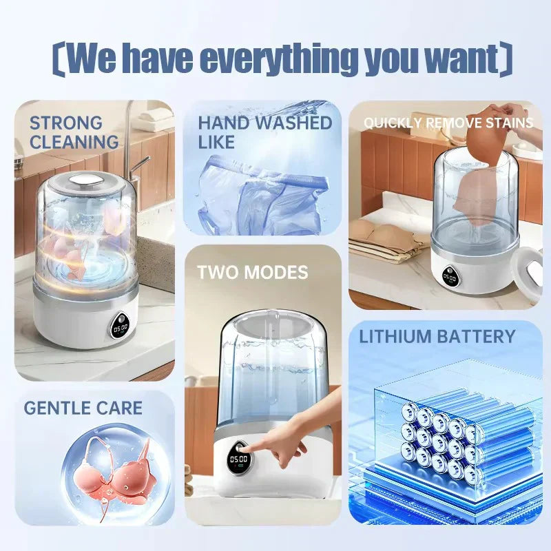 Portable Mini Washing Machine