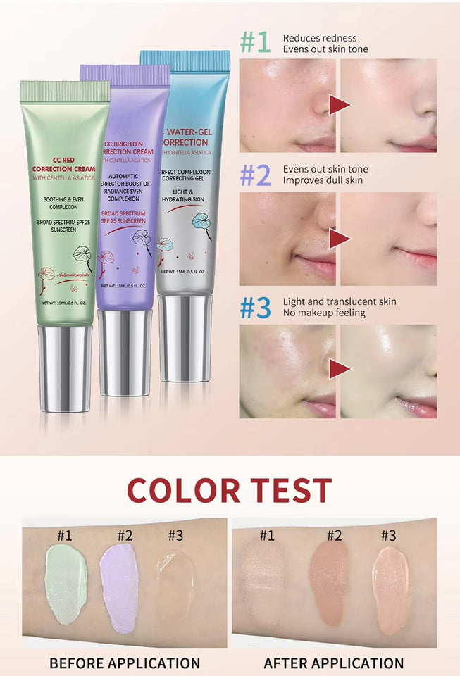 CC RED CORRECT CREAM + FOUNDATION