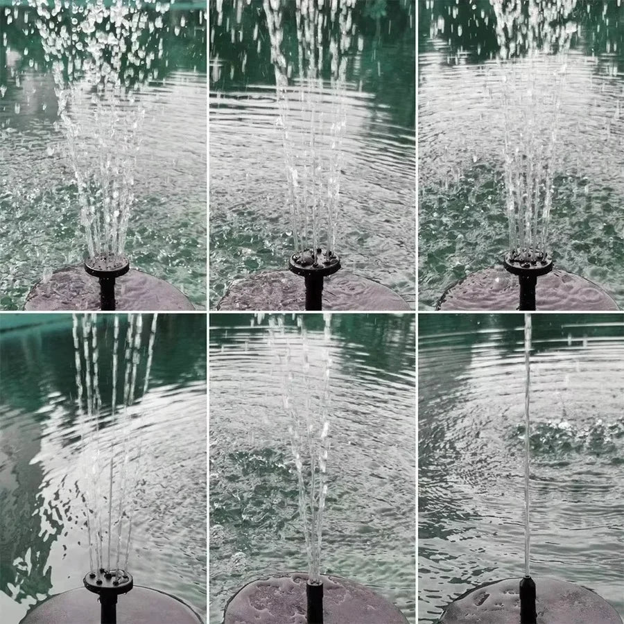 Solar Water Fountain