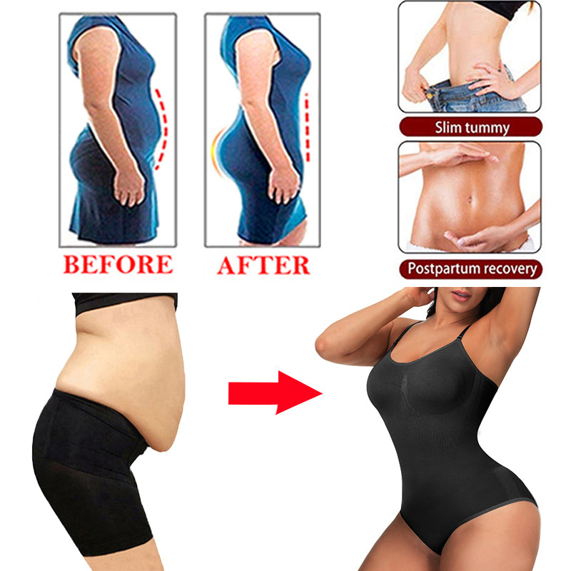 Slimming V-Neck Bodysuit