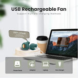 Portable Silent Mini Bladeless Electric Fan