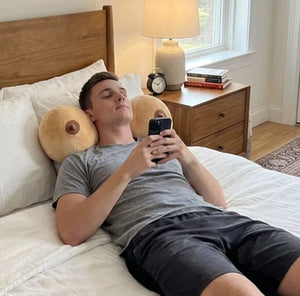 Boobs Cheeky Plush Pillow