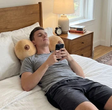 Boobs Cheeky Plush Pillow