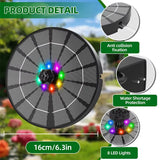 Solar Water Fountain